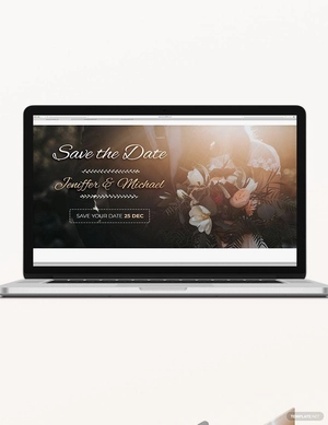 Wedding Blog Header Template