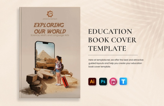 Education Book Cover Template
