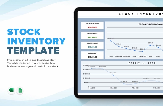 Stock Inventory Template