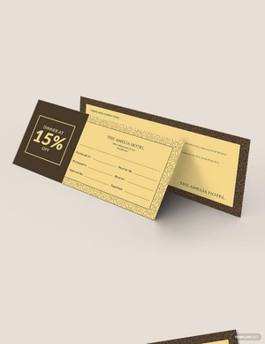 Discount Ticket Voucher Template