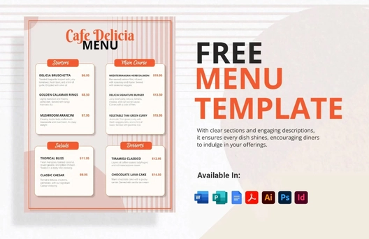 Menu Template