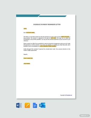 Overdue Payment Reminder Letter