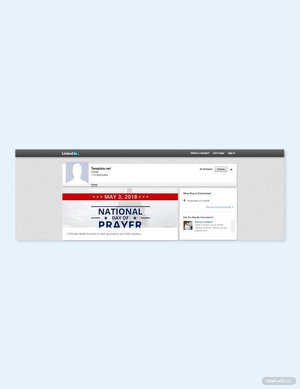 National Day of Prayer LinkedIn Blog Post Template