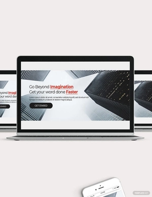 Construction Website Header Template