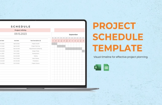 Project Schedule Template