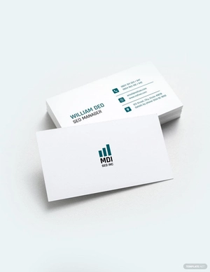 SEO Business Card Template