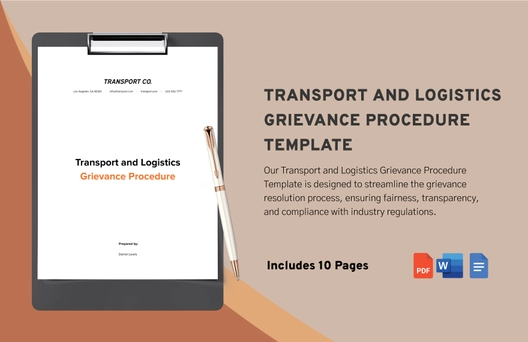 Transport and Logistics Grievance Procedure Template