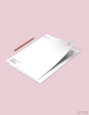 Spa Letterhead Template