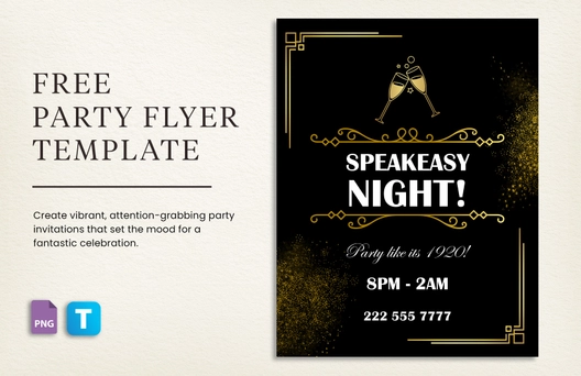 Party Flyer Template