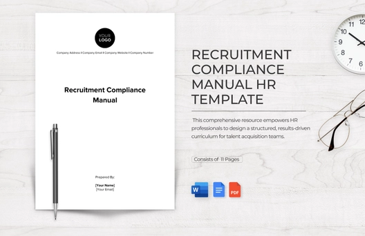 Recruitment Compliance Manual HR Template Recruitment Compliance Manual HR Template