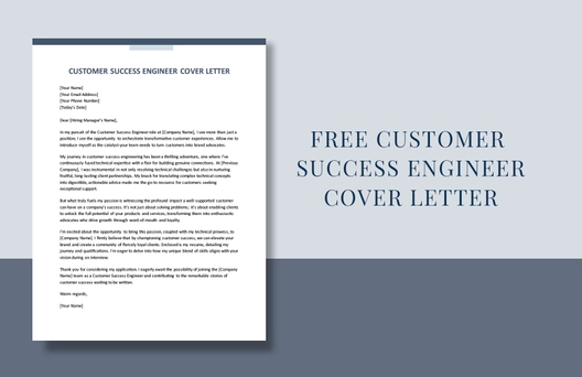 Customer Success Engineer Cover Letter