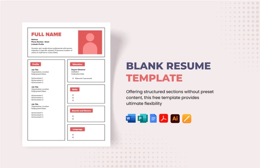 Blank Resume Template