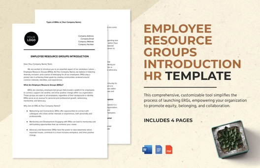 Employee Resource Groups Introduction HR Template Employee Resource Groups Introduction HR Template