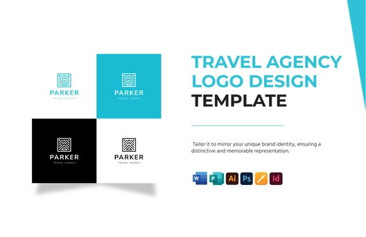 Travel Agency Logo Design Template