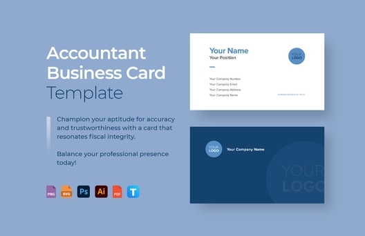 Accountant Business Card Template
