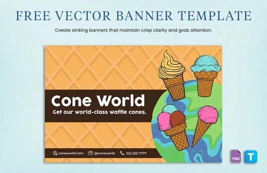 Vector Banner Template