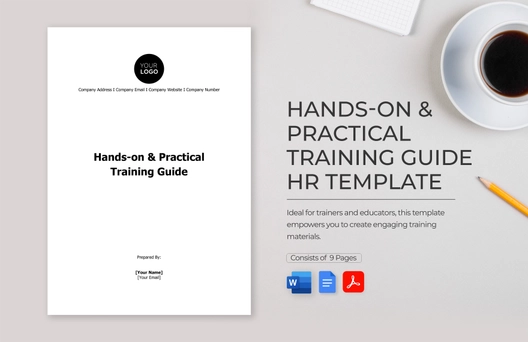 Hands-on & Practical Training Guide HR Template