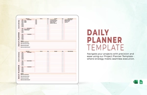 Daily Planner Template
