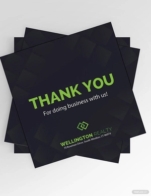 Business Label Template