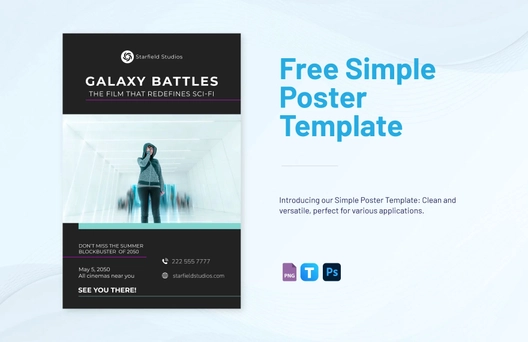 Simple Poster Template