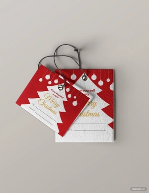 Christmas Gift Label Template