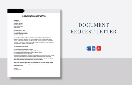 Document Request Letter