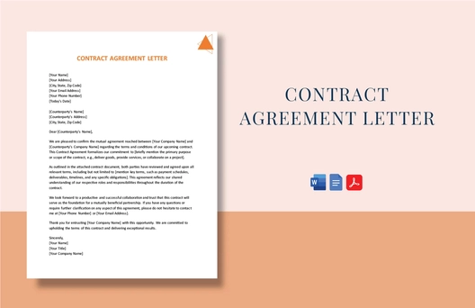Contract Agreement Letter