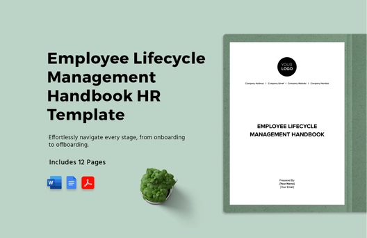 Employee Lifecycle Management Handbook HR Template Employee Lifecycle Management Handbook HR Template