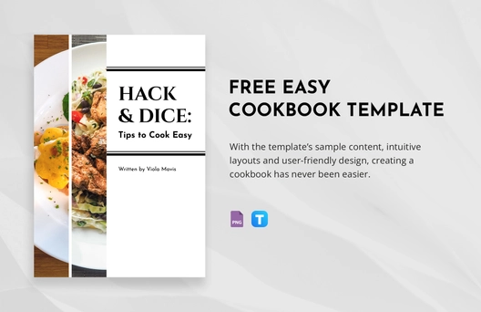 Easy Cookbook Template