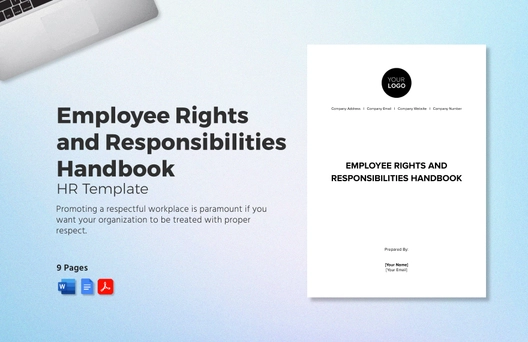 Employee Rights and Responsibilities Handbook HR Template Employee Rights and Responsibilities Handbook HR Template