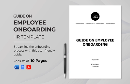 Guide on Employee Onboarding HR Template Guide on Employee Onboarding HR Template