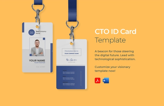 CTO ID Card Template