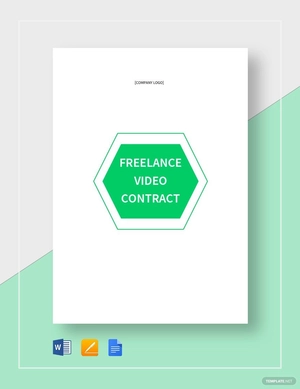 Freelance Video Contract Template