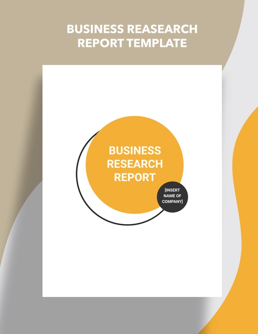 Business Research Report Template