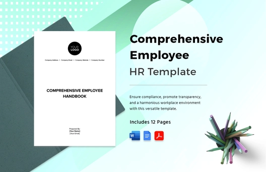 Comprehensive Employee Handbook HR Template Comprehensive Employee Handbook HR Template