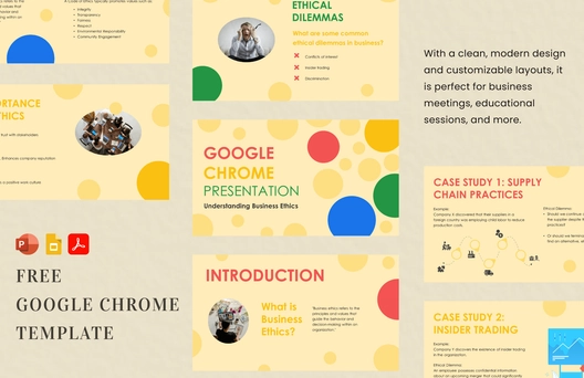 Google Chrome Template