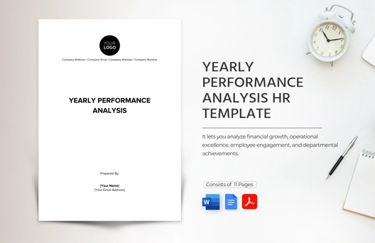Yearly Performance Analysis HR Template
