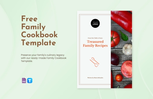 Family Cookbook Template