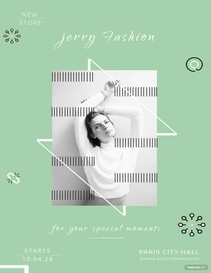 Fashion Store Poster Template
