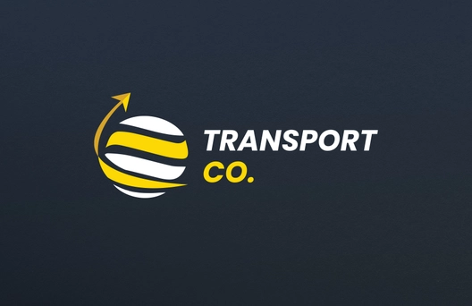 Transport and Logistics Global Logistics Logo Concept Template