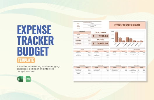 Expense Tracker Budget Template