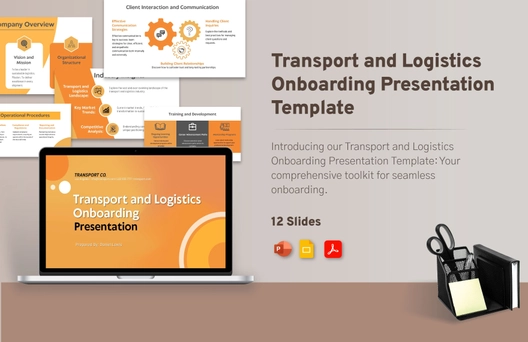 Transport and Logistics Onboarding Presentation Template Transport and Logistics Onboarding Presentation Template