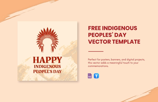 Indigenous Peoples' Day Vector