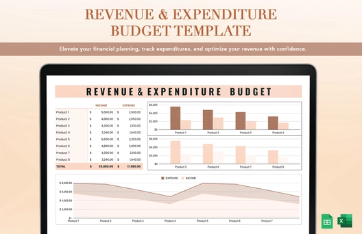 Revenue & Expenditure Budget Template