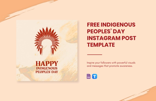 Indigenous Peoples' Day Instagram Post Template