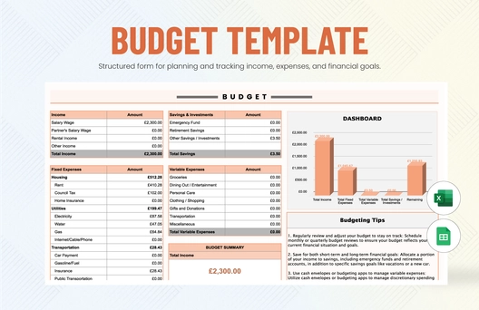 Budget Template