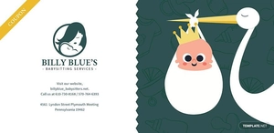 Funny Babysitting Coupon Template