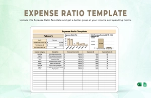 Expense Ratio Template