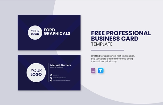 Professional Business Card Template
