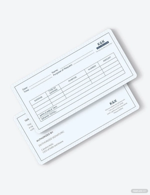 Office Expense Voucher Template